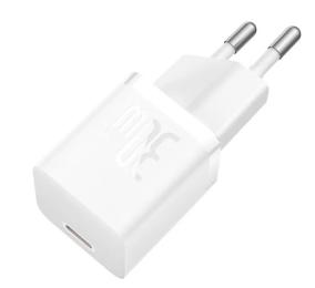 Адаптер живлення для телефона Baseus GaN5 FC mini 30W White (CCGN070502)