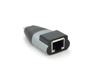 Перехідник Voltronic YT-A-Type-C (M)/RJ-45 (F)  -  B Type-C (тато)  -  RJ-45 (мама)