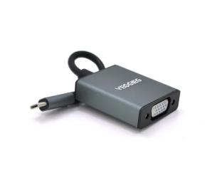 Перехідник VEGGIEG TV-S Type-C (тато)  -  VGA (мама) 0.1m