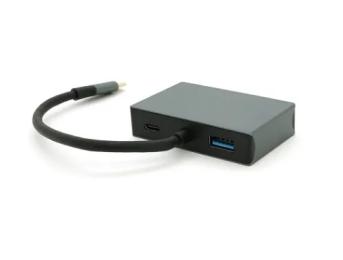 Перехідник Voltronic YT-HTC4in1 4-in-1 USB-C to HDMI/VGA/USB3.0/PD