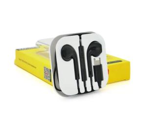 Дротові навушники iKaku KSC-579 BEIDI Black з мікрофоном (Type-C)