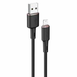 Дата-кабель Acefast C2-02 1.2m USB (тато) - Lightning (тато) Black