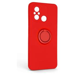 Чохол-накладка ArmorStandart Icon Ring Xiaomi Redmi 12C Red (ARM68792)