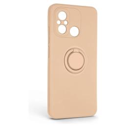 Чохол-накладка ArmorStandart Icon Ring Xiaomi Redmi 12C Pink Sand (ARM68794)