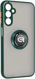 Чохол-накладка ArmorStandart Frosted Matte Ring для Samsung A24 4G (A245) Dark Green (ARM68895)