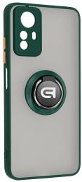 Чохол-накладка ArmorStandart Frosted Matte Ring для Xiaomi Redmi Note 12s 4G Dark Green (ARM68899)