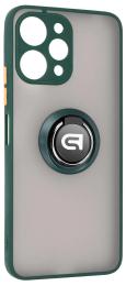 Чохол-накладка ArmorStandart Frosted Matte Ring для Xiaomi Redmi 12 4G Dark Green (ARM68903)