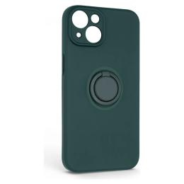 Чохол-накладка ArmorStandart Icon Ring для Apple iPhone 14 Dark Green (ARM68691)
