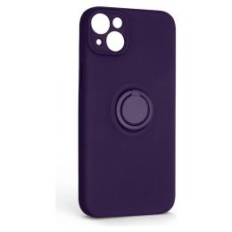 Чохол-накладка ArmorStandart Icon Ring Apple iPhone 14 Plus Dark Purple (ARM68701)