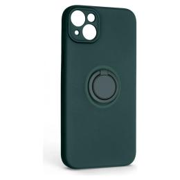 Чохол-накладка ArmorStandart Icon Ring Apple iPhone 14 Plus Dark Green (ARM68702)