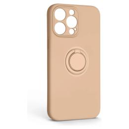 Чохол-накладка ArmorStandart Icon Ring Apple iPhone 14 Pro Max Pink Sand (ARM68721)