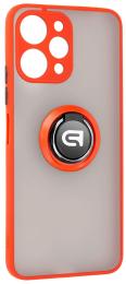 Чохол-накладка ArmorStandart Frosted Matte Ring для Xiaomi Redmi 12 4G/Poco M6 4G/Poco M6 Pro 5G Red (ARM68905)