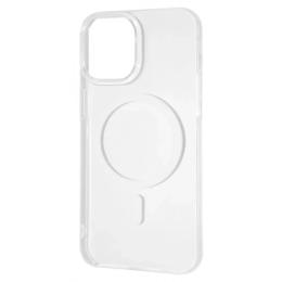 Чохол-накладка WAVE Premium Crystal Case with MagSafe для Apple iPhone 15 Pro Max Transparent