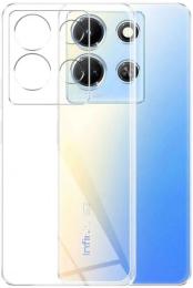 Чохол-накладка BeCover Silicone Case для Infinix Note 30 Pro NFC (X678B) Transparent (709796)