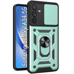 Чохол-накладка BeCover Military для Samsung Galaxy A34 5G SM-A346 Dark Green (709139)