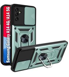 Чохол-накладка BeCover Military для Samsung Galaxy A14 4G SM-A145/A14 5G SM-A146 Dark Green (709147)