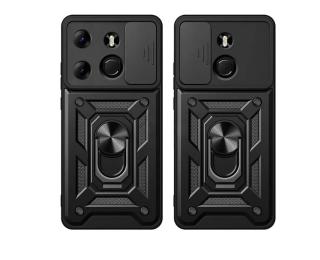 Чохол-накладка BeCover Military для Tecno Spark Go 2023 (BF7) Black (709151)
