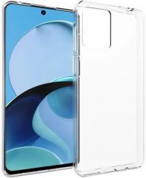 Чохол-накладка BeCover Silicone Case для Motorola Moto G14 Transparent (710029)