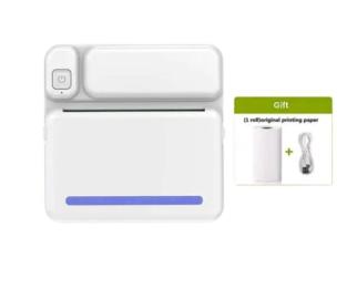 Фотопринтер Infinity Phomemo 19 Portable Mini Blue + 1 рулон білого паперу