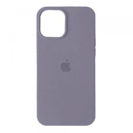 Чохол-накладка Apple iPhone 15 Plus Infinity Silicone Case Full Lavender Gray