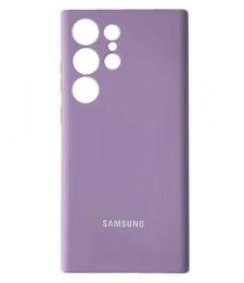Чохол-накладка Infinity Silicone Case Full для Samsung S23 Ultra Lilac