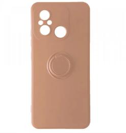 Чохол-накладка Infinity Ring Case для Xiaomi Redmi 12C Pink