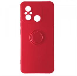 Чохол-накладка Infinity Ring Case для Xiaomi Redmi 12C Red