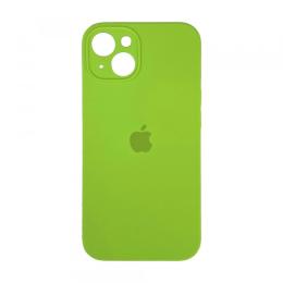 Чохол-накладка Infinity Silicone Case Full Camera для iPhone 15 Plus Party Green