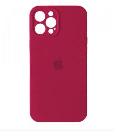 Чохол-накладка Infinity Silicone Case Full Camera для iPhone 15 Pro Rose Red