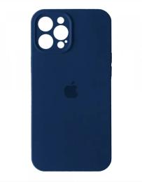 Чохол-накладка Infinity Silicone Case Full Camera для iPhone 15 Pro Deep Navy
