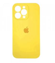 Чохол-накладка Infinity Silicone Case Full Camera для iPhone 15 Pro Max Yellow