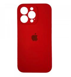 Чохол-накладка Infinity Silicone Case Full Camera для iPhone 15 Pro Max Red