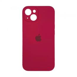 Чохол-накладка Infinity Silicone Case Full Camera для iPhone 15 Rose Red