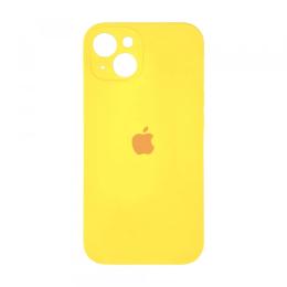 Чохол-накладка Infinity Silicone Case Full Camera для iPhone 15 Plus Yellow