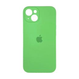 Чохол-накладка Infinity Silicone Case Full Camera для iPhone 15 Plus Spearmint
