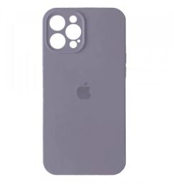Чохол-накладка Infinity Silicone Case Full Camera для iPhone 15 Pro Max Lavender Gray