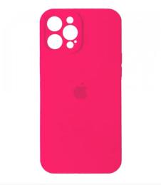 Чохол-накладка Infinity Silicone Case Full Camera для iPhone 15 Pro Max Hot Pink