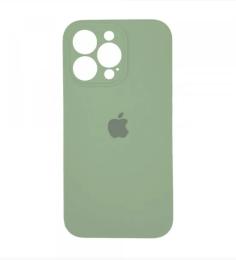 Чохол-накладка Infinity Silicone Case Full Camera для iPhone 15 Pro Max Fresh Green