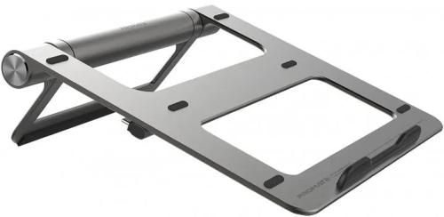 USB-хаб Promate Multiport USB-C Hub with Laptop Stand Gray (primebase-c.grey)