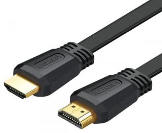Відео-кабель Ugreen Flat ED015 HDMI (тато) - HDMI (тато), 5m Black (UGR-50821)