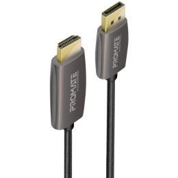Відео-кабель Promate prolink-dp200 DisplayPort (тато)  -  HDMI (тато) 2m Black (prolink-dp200.black)