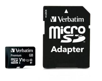 Карта памяті Verbatim microSDXC (44085) 128 GB UHS-I (U1) V10 Premium + SD Adapter