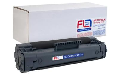 Картридж для принтера FREE Label FL-C4092A/EP-22 Black HP LJ1100/Canon LBP-800/1120 (C4092A/Canon EP-22)