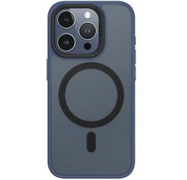 Чохол-накладка Blueo Skin Friendly Frosted Anti-Drop Case iPhone 15 Pro Max Dark Blue