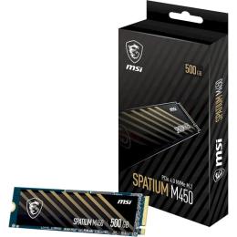 Внутрішній SSD диск MSI Spatium M450 (S78-440K220-P83) Black 500GB