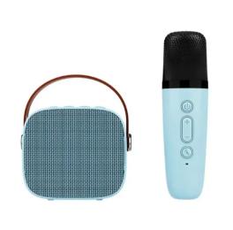 Акустика портативна Infinity Mini Microphone Set Blue +мікрофон 1шт