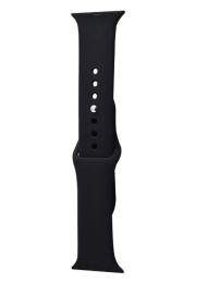 Ремінець для смарт-годинника Infinity Sport Band Apple Watch 42/44/45/49 mm Black (M) 2pcs