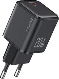 Адаптер живлення для телефона USAMS US-CC183 X-ron Series Black PD20W