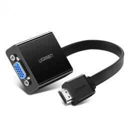Перехідник Ugreen MM103 USB HDMI (тато) - VGA (мама) Black (UGR-40248)