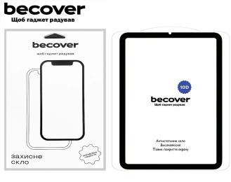 Захисне скло для планшетів BeCover 10D для Apple iPad Mini 7 2024 Black (712272)